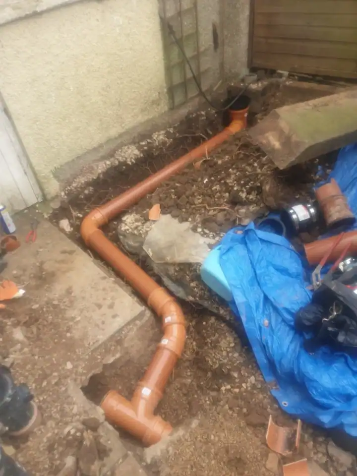 Groudwork New Drain Installation Ls 03